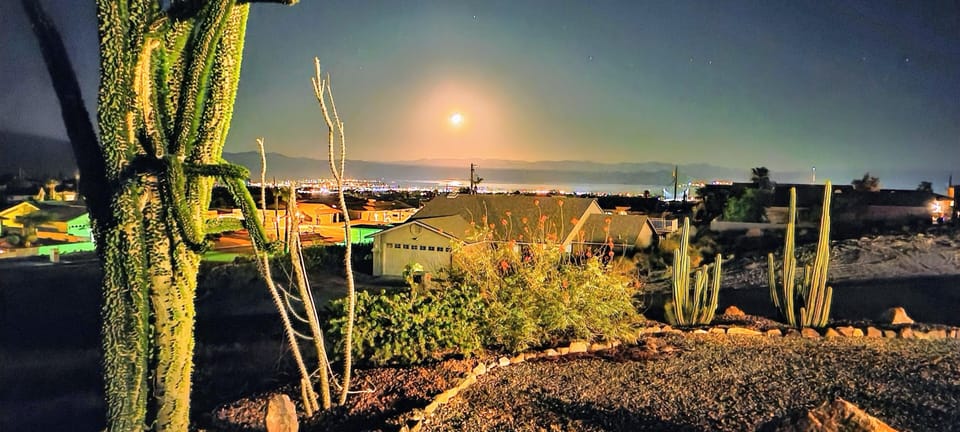 Moonlight at around 2am