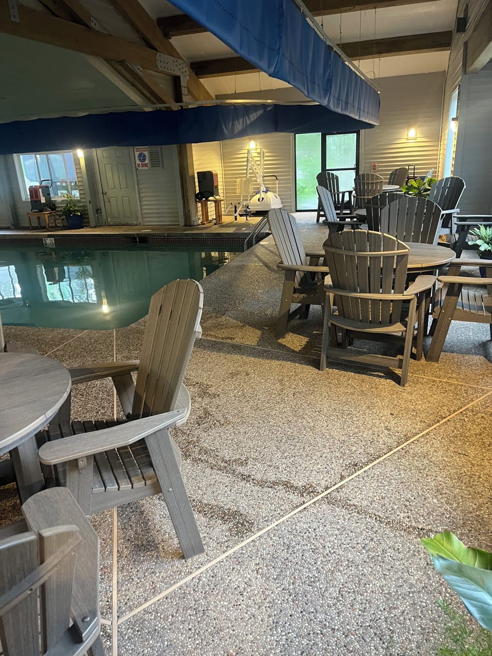 One of the onsite pools & hot tubs (year round, indoor)