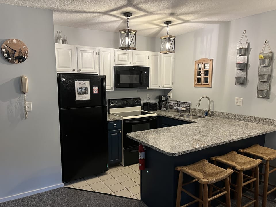 Stocked kitchen