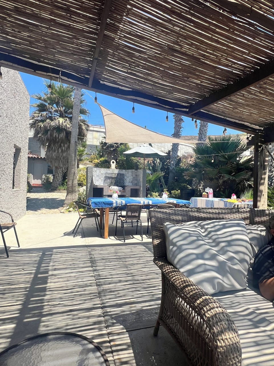 Outdoor dining