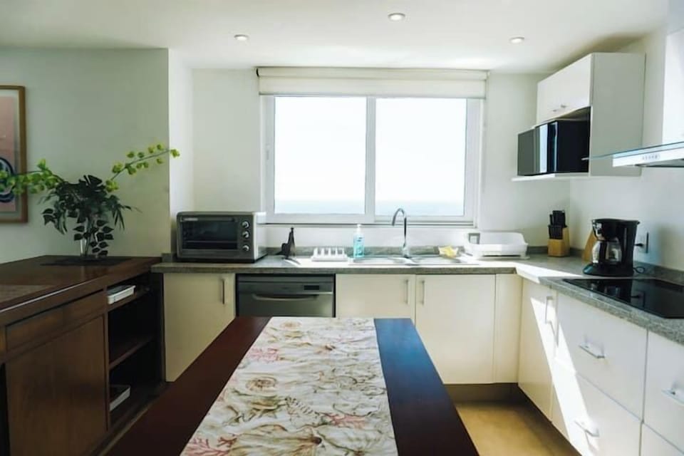 Cocina completamente equipada