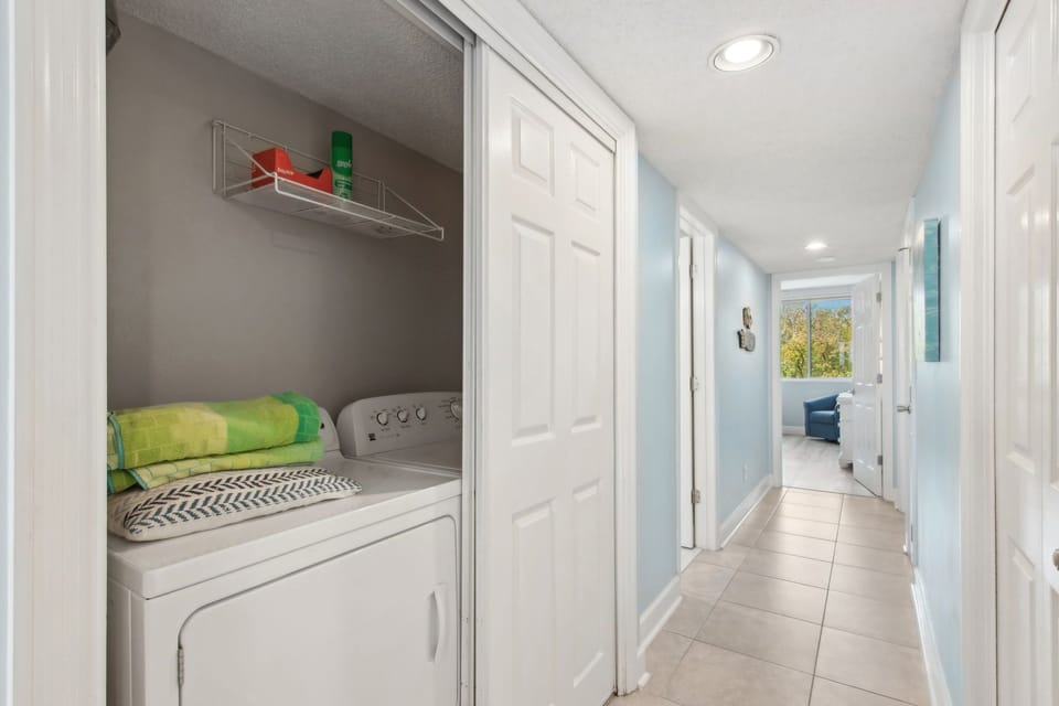 Laundry Area in the Hallway