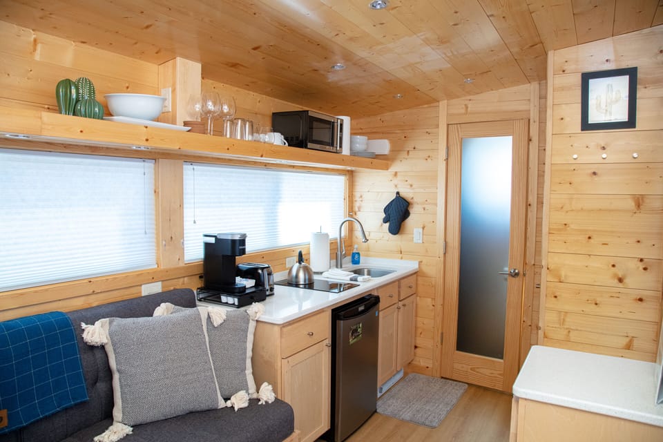 Pinyon Pines Tiny Home | Individually decorated, individually furnished, free WiFi, bed sheets