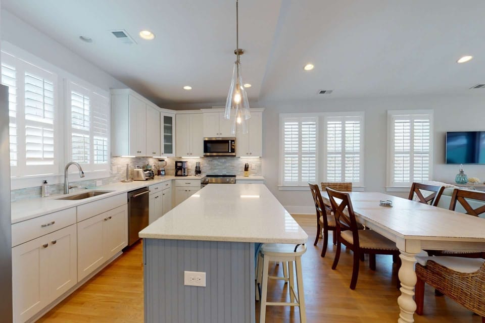 Sunset Dreams has new high end appliances with all the kitchen tools to make any meal