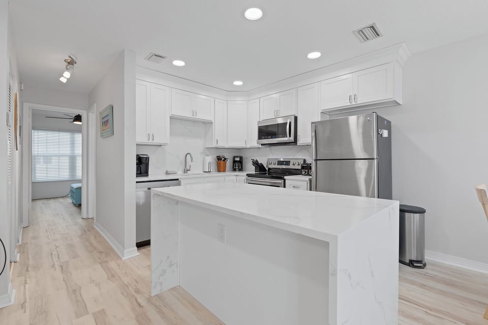 Fully equipped kitchen