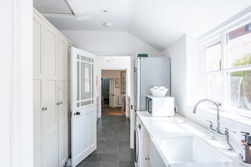 Ground floor: Bright, airy kitchen