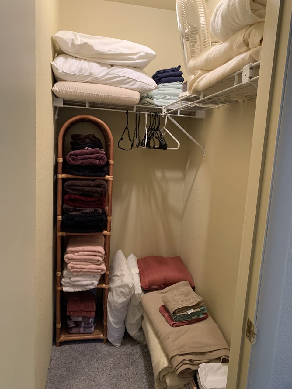 Need more blankets, bath towels, or pillows?  We got you covered!