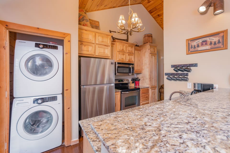 Full size washer and dryer