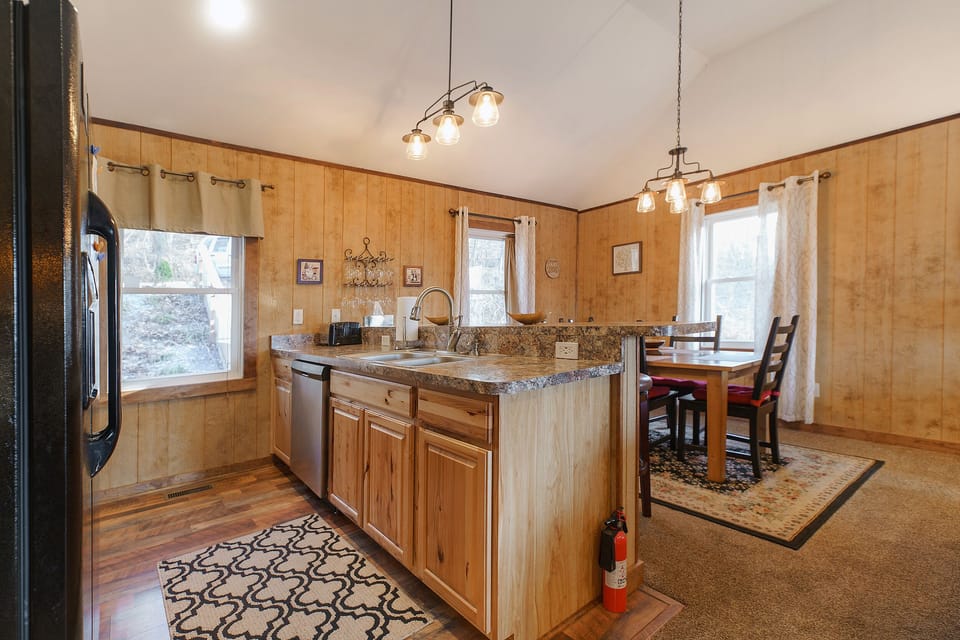 Fully equipped kitchen