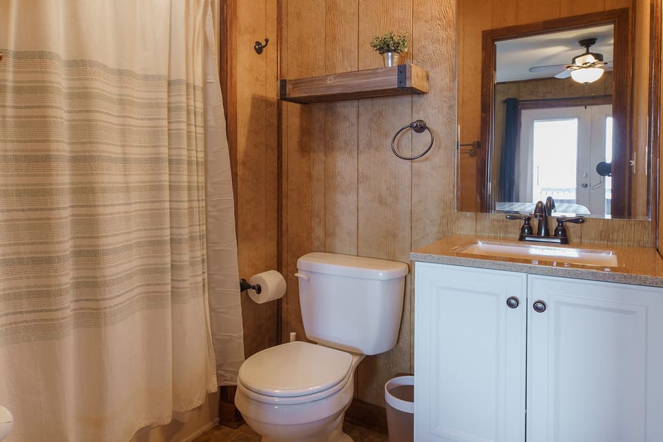 Master bath with walk-in shower