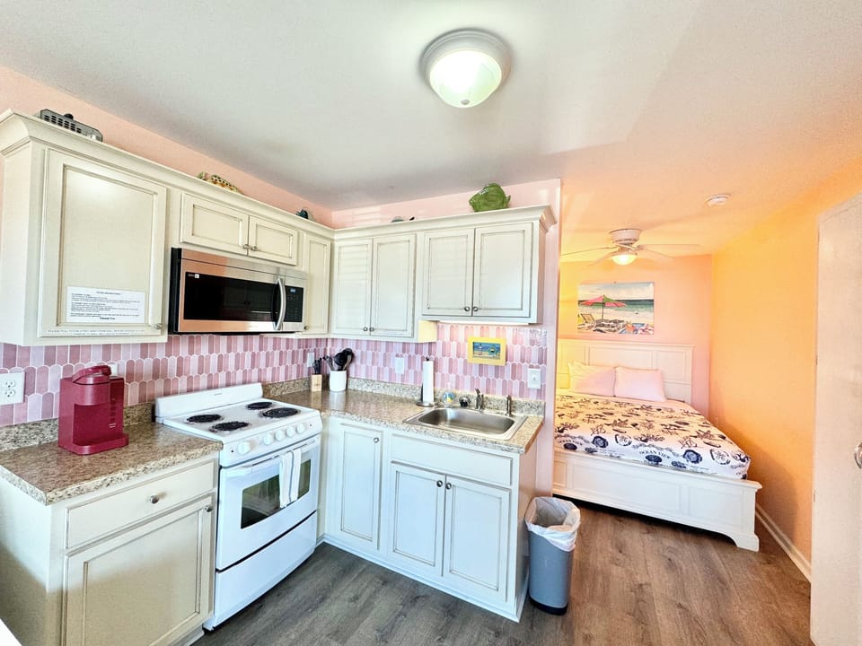 Kitchen area.