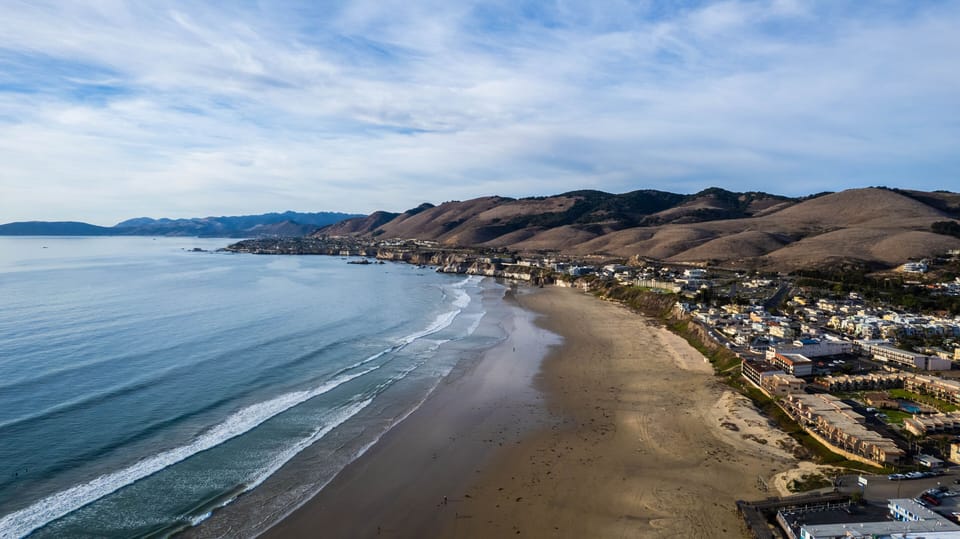 Pismo Beach Aerial View near Pismo Shores Property - Pismo Beach Aerial View near Pismo Shores Property