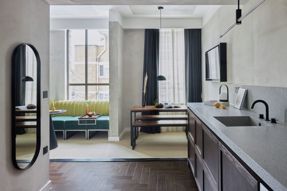 Superior Studio | In-room safe, desk, laptop workspace, blackout drapes