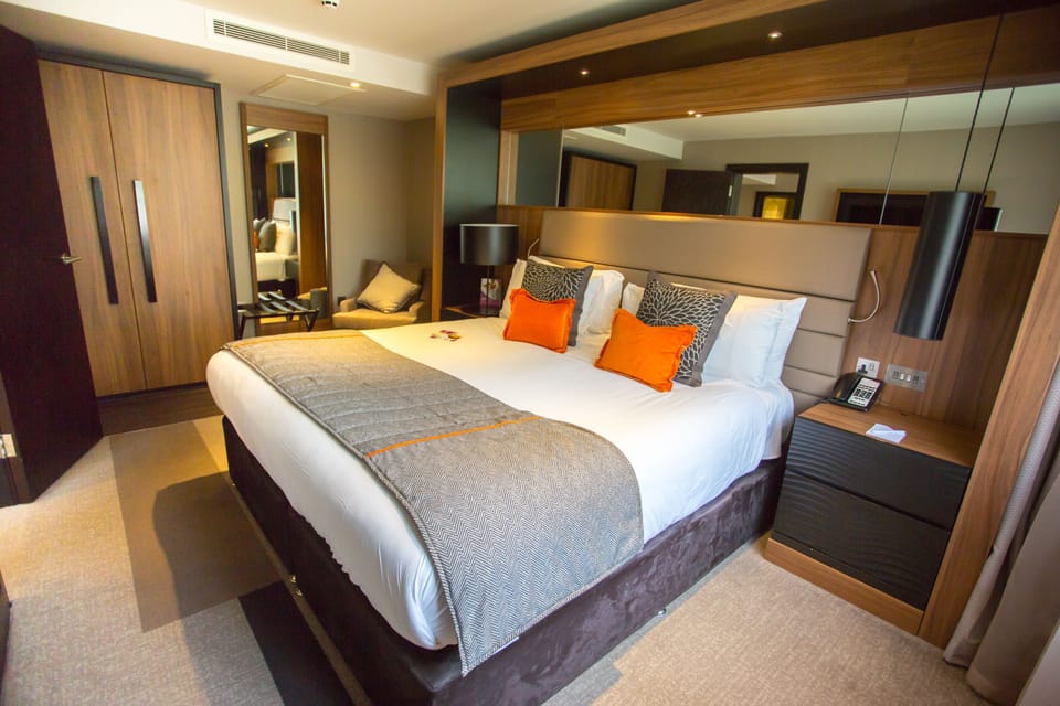 Premium bedding, free minibar, in-room safe, individually decorated