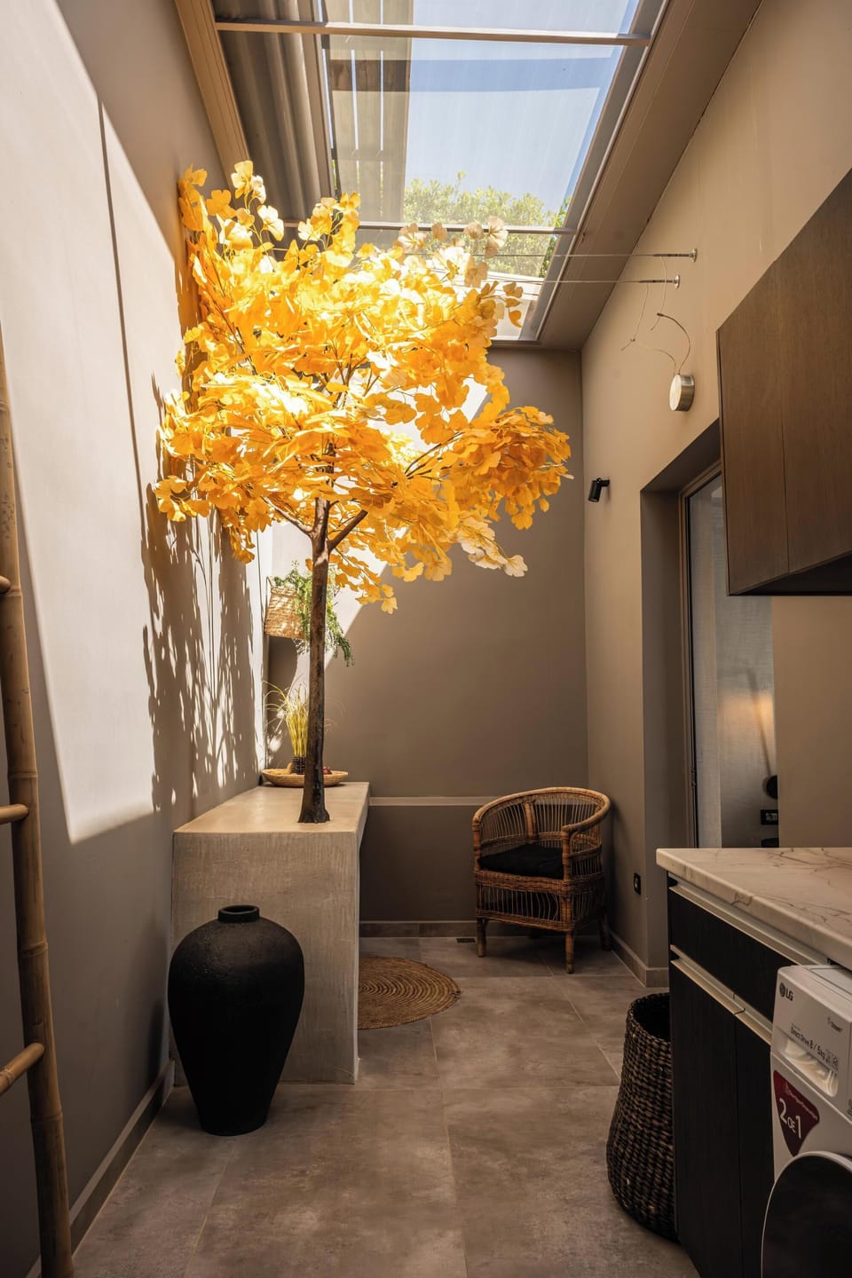 Minimalistic design will bring tranquility during your stay.