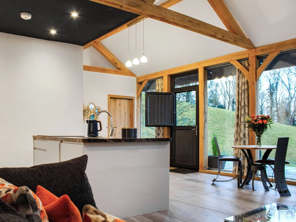Open plan living space | The Hideaway - Unique Welsh Stays, Aberhafesp, near Newtown