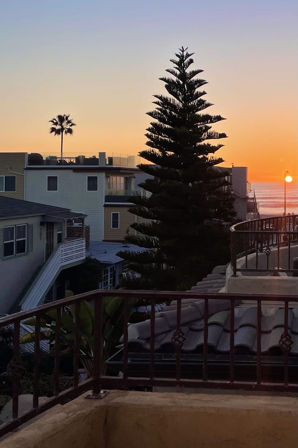 Sunset ocean view

