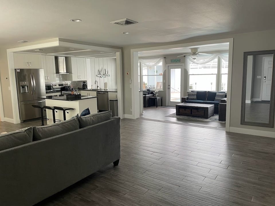 Open living area
