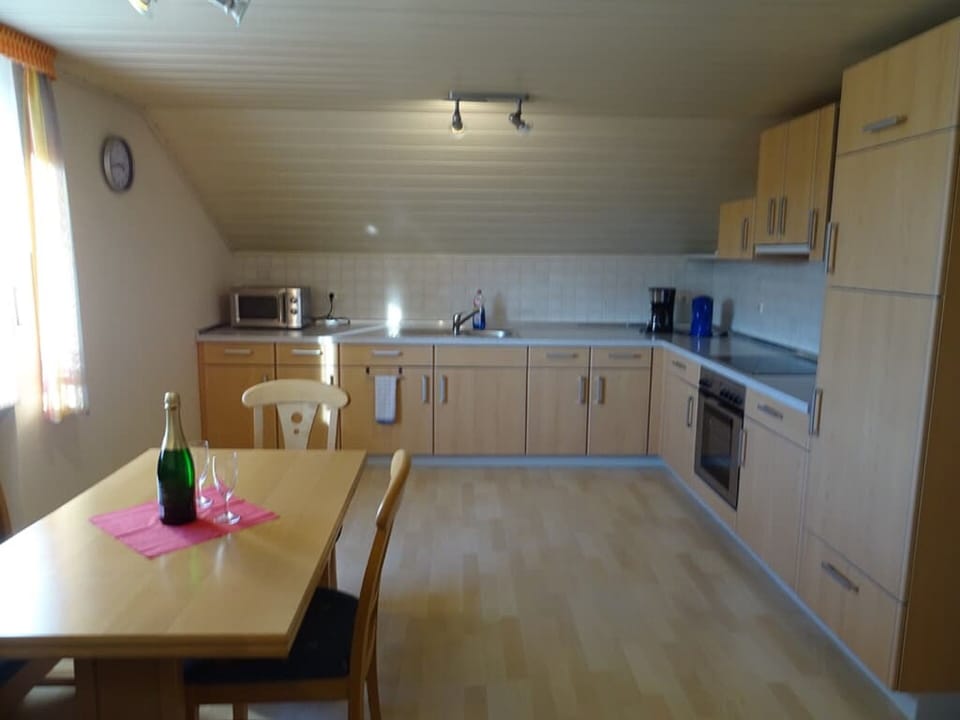 Apartment | Private kitchen | Fridge, microwave, stovetop, coffee/tea maker