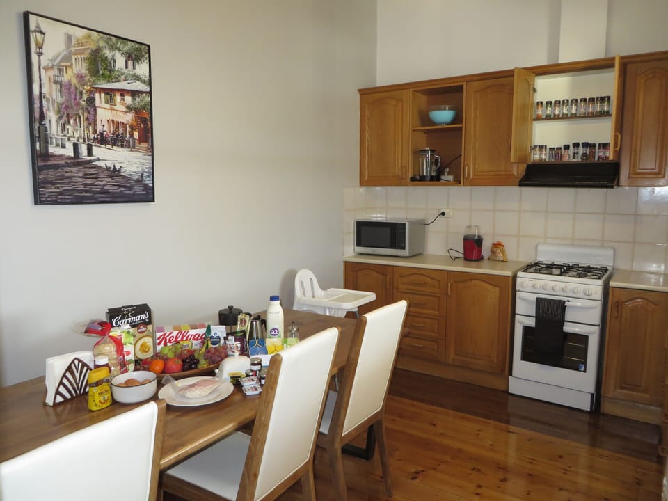 Eat-in Kitchen.      