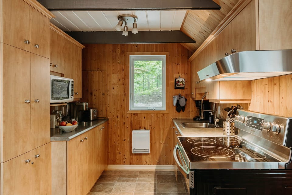 Bien équipée pour cuisiner