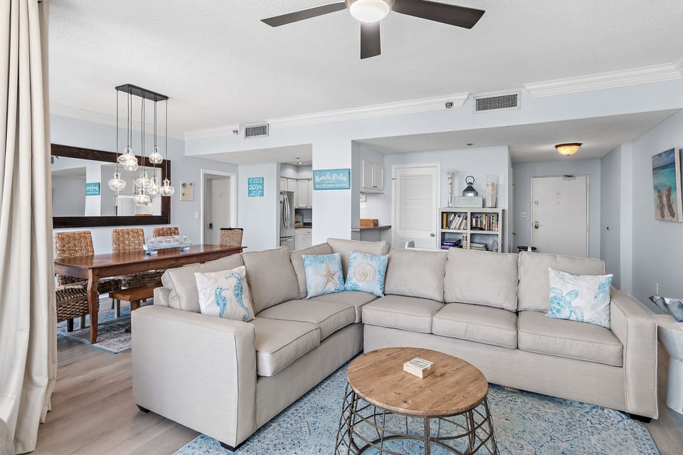 Inviting open floorplan