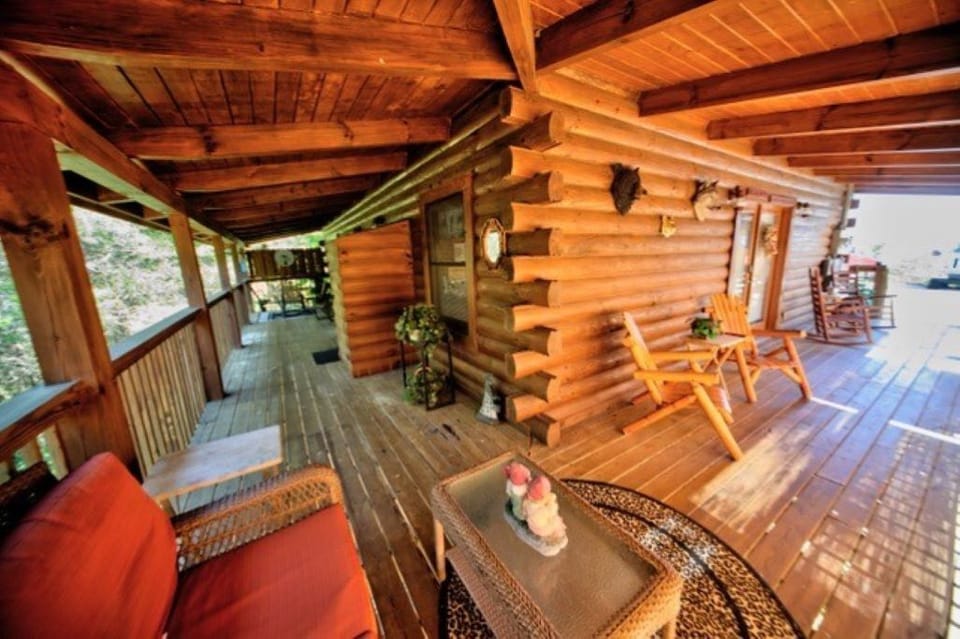 Wrap around deck 