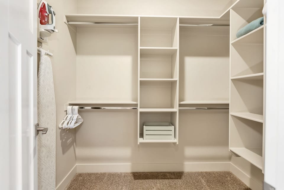 Master closet