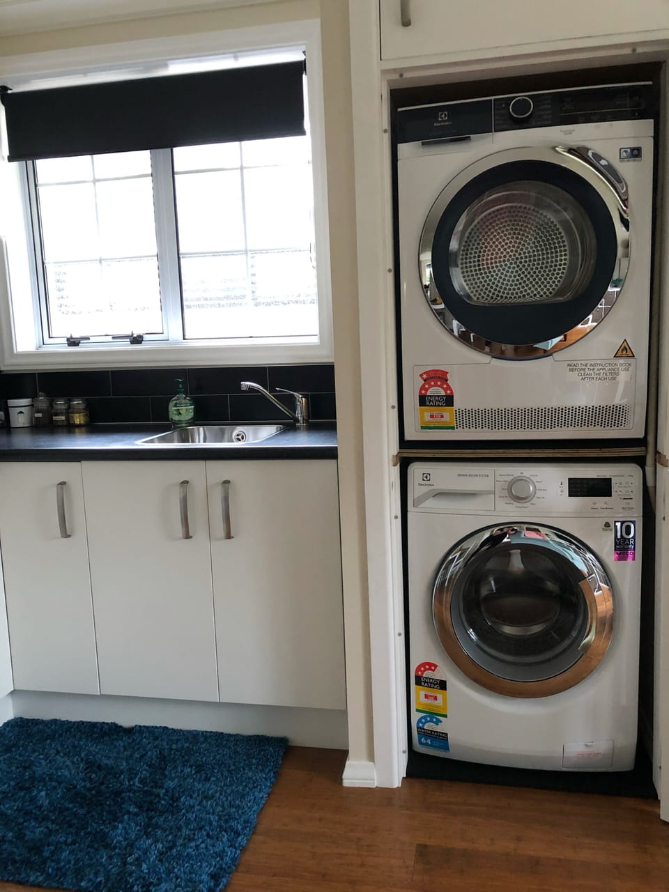Washing machine and dryer.