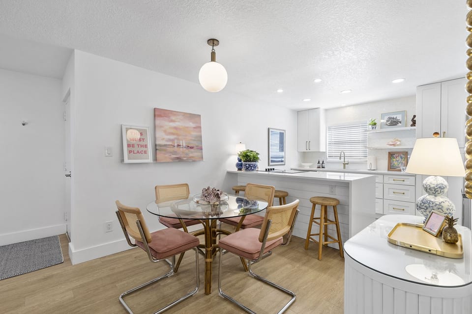 Dining Room and Kitchen Area