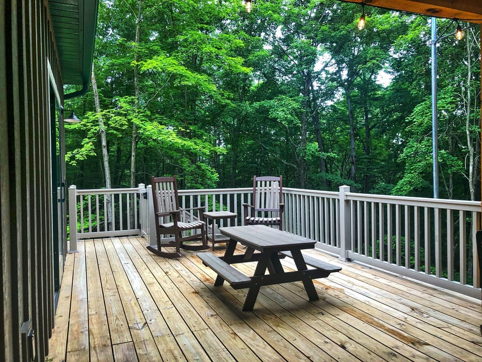 First floor back porch