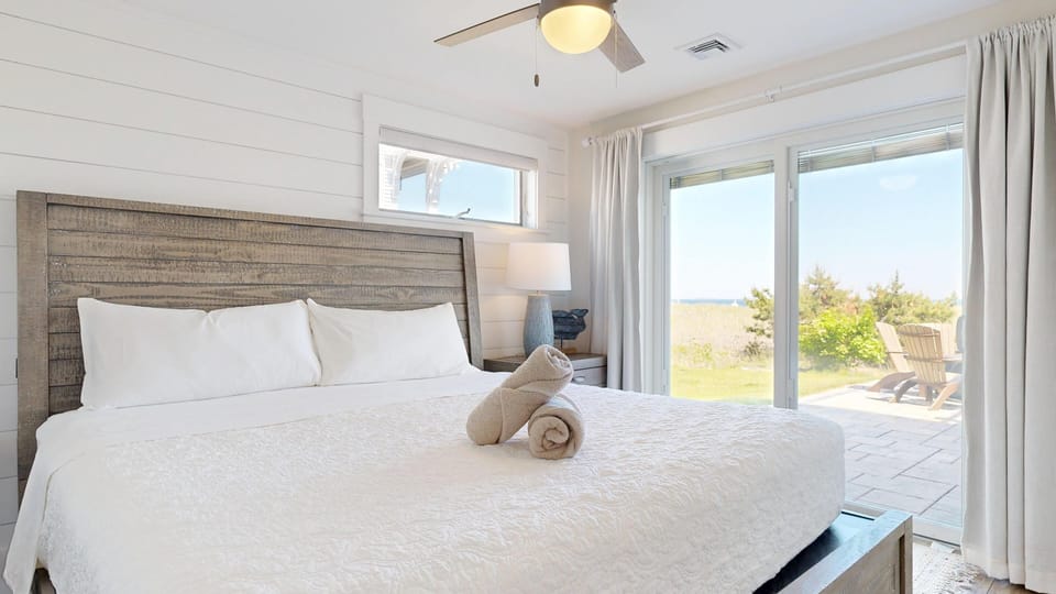 King Bed | Primary Bedroom | Patio Access