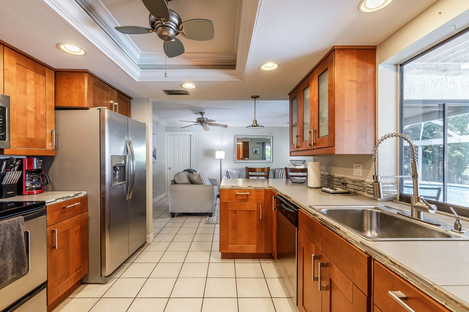Vacation rental with full kitchen