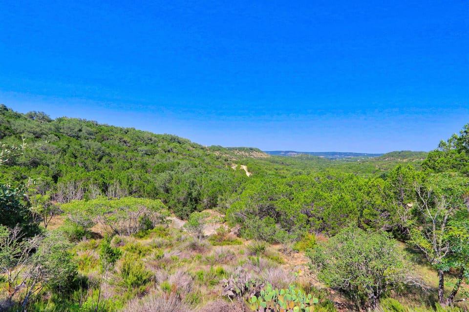 Gorgeous hill country scenery.