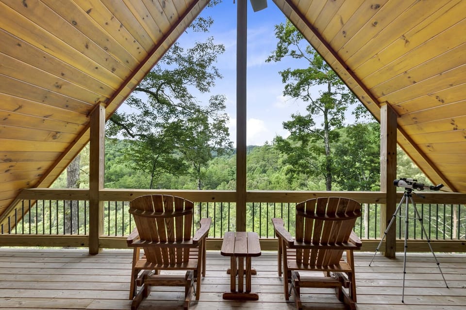 Upper-Level Deck | Mountain Views