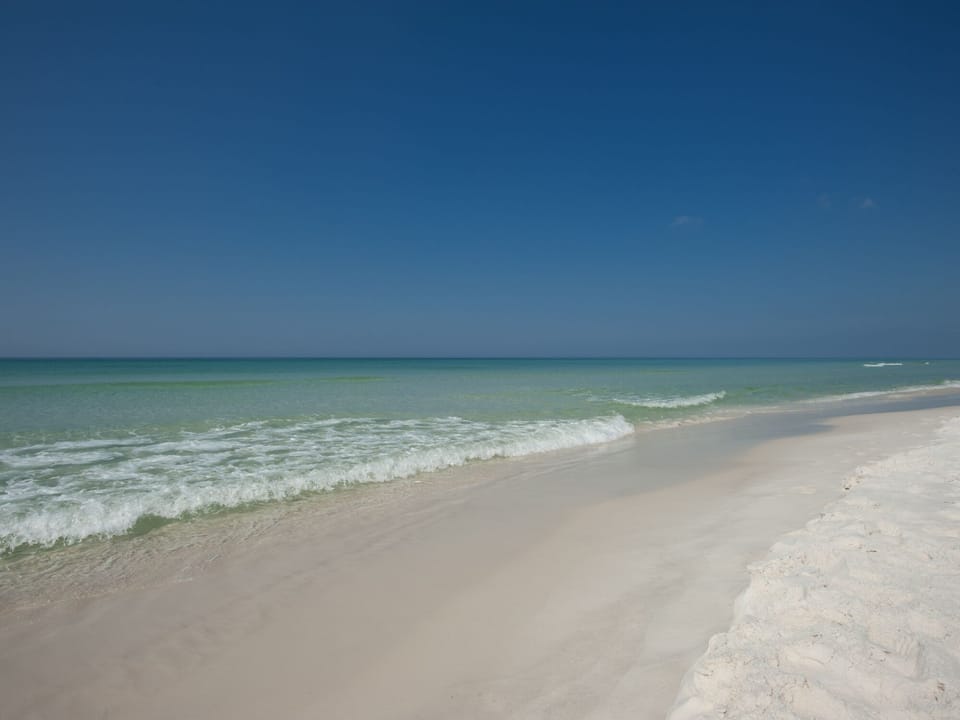Beautiful clear water and white sandy beaches