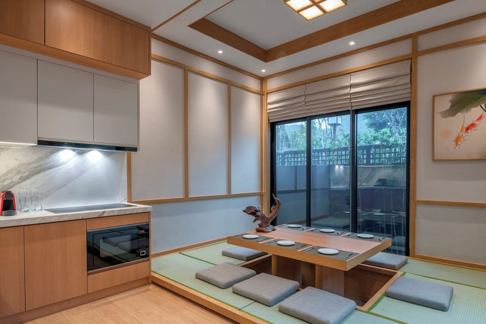 Villa, 2 Bedrooms | Private kitchen | Coffee/tea maker