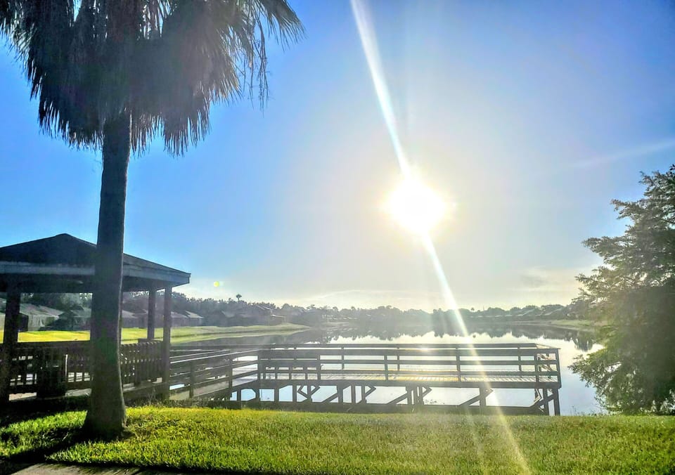 LAKE VIEW FROM FRONT DOOR
RESIDENT/VISITOR MAY CATCH AND RELEASE FISH 