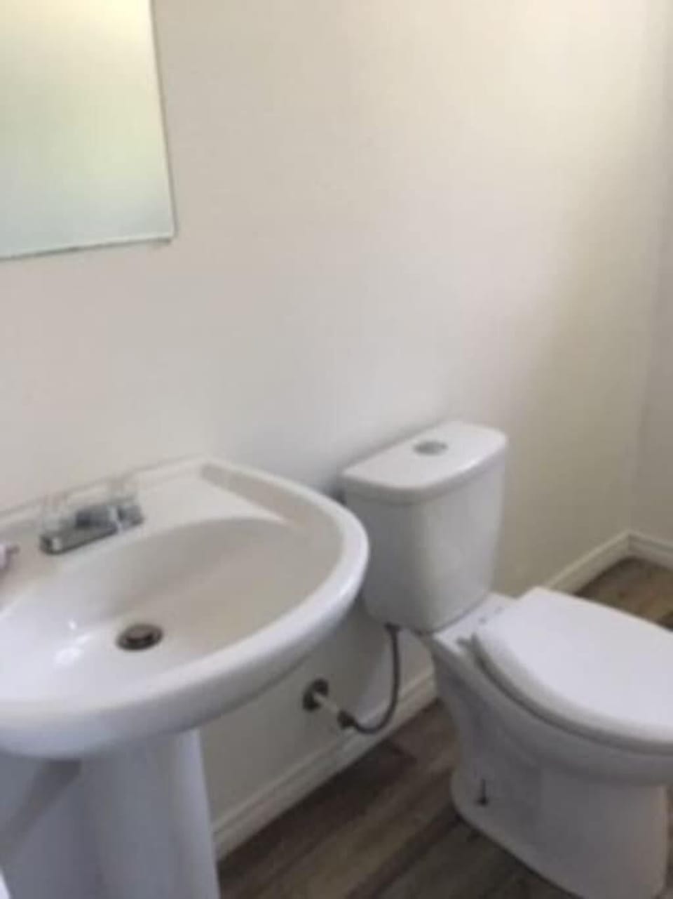 Downstairs half bath