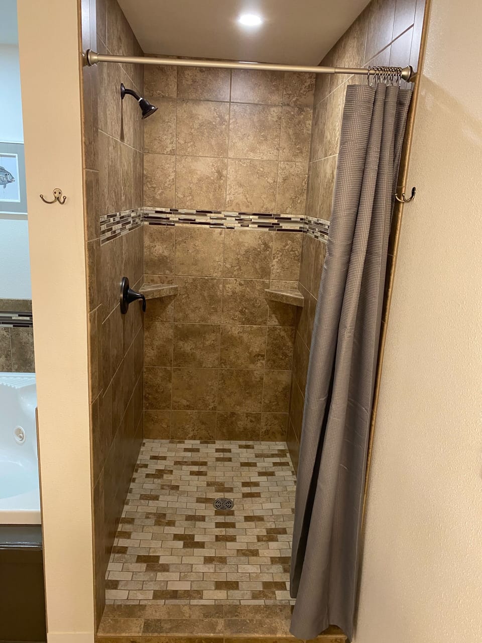 Bedroom #3 walk-in shower
