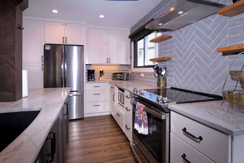 Spacious kitchen