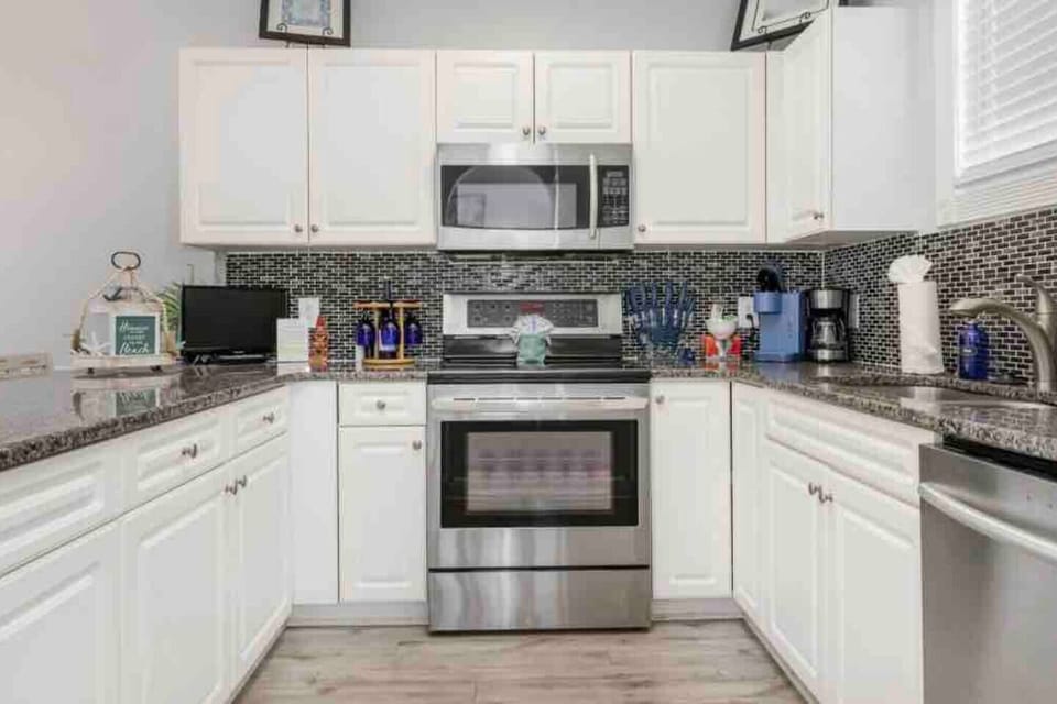 Clean, updated, comfortable and well stocked.