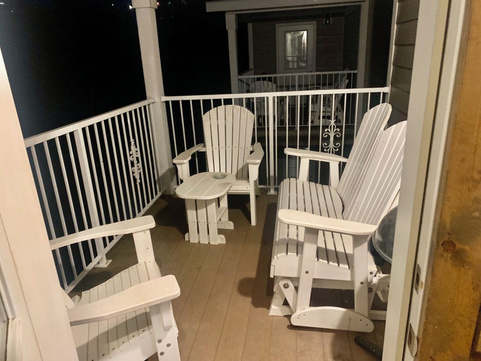 Step out onto your private patio or balcony and take in your surroundings.