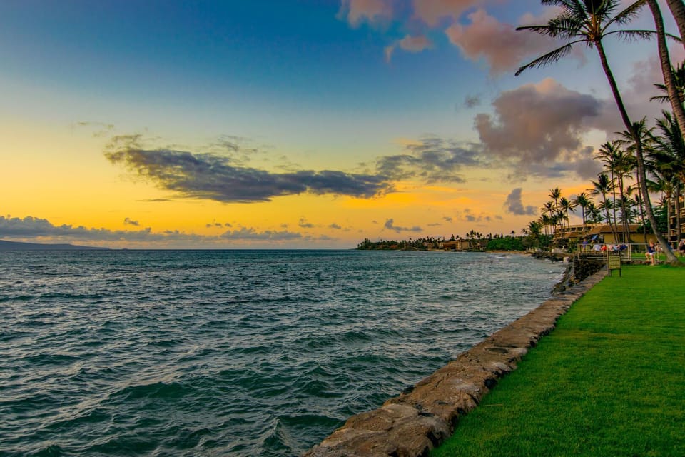 Views from anywhere along the shoreline