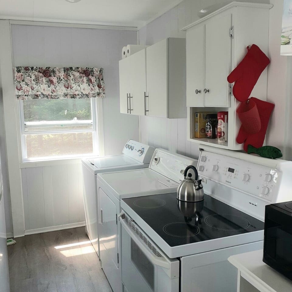 Washer and dryer available