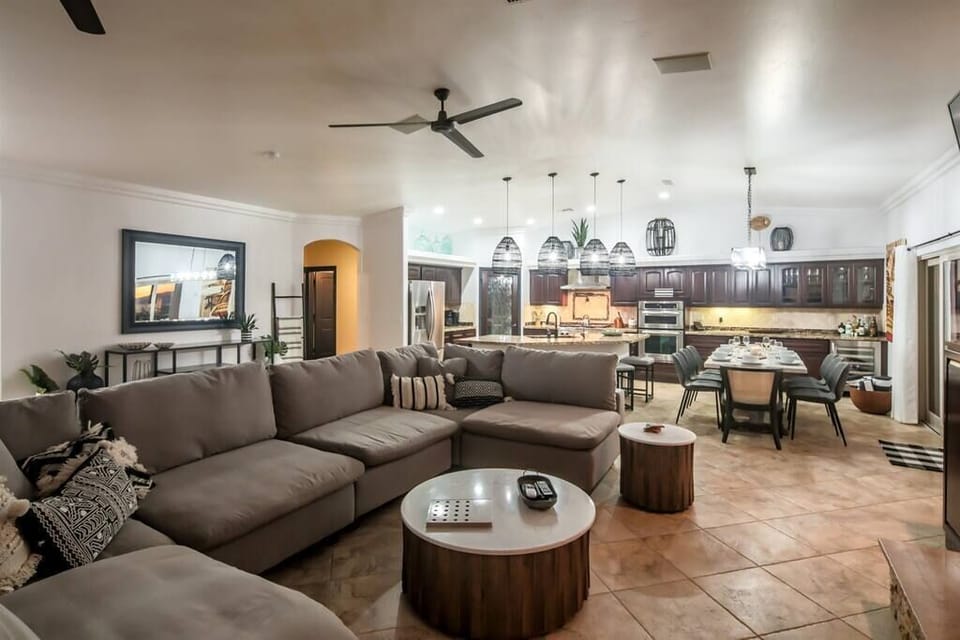 Family Room | Extra Large 12 person Couch
