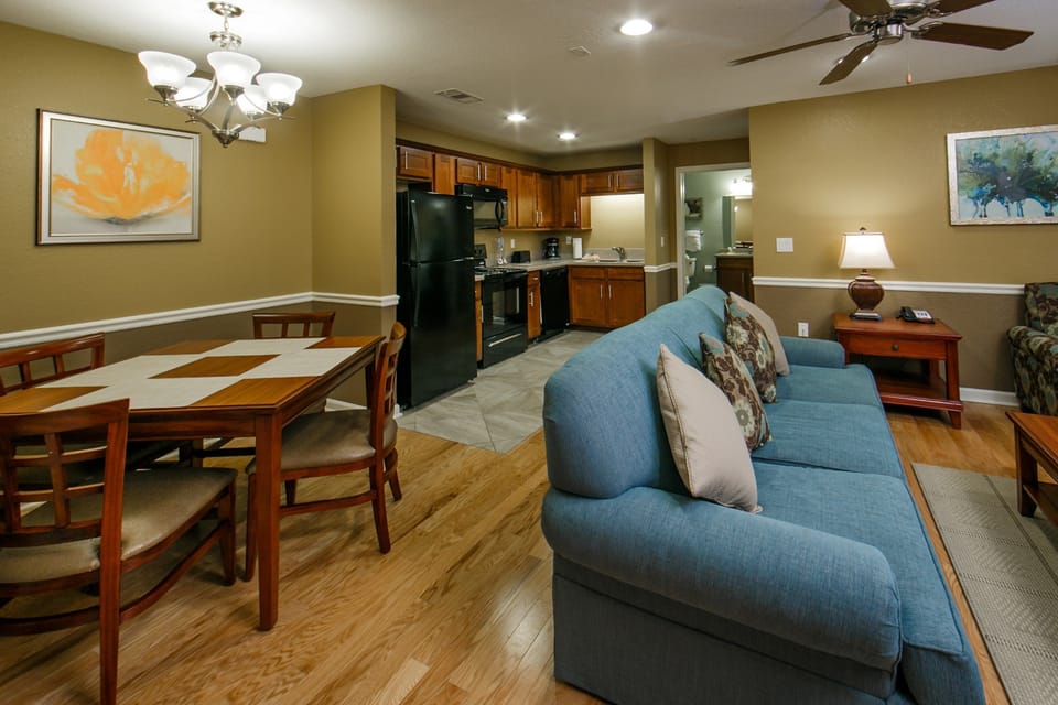 Enjoy the warm and cozy decor.