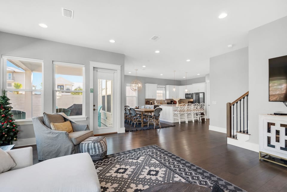 Spacious and open living