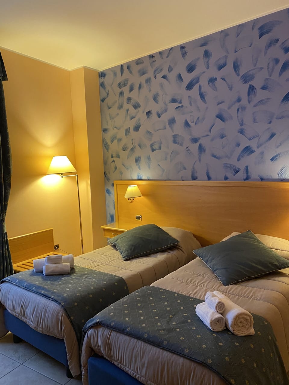 Basic Double or Twin Room | Down comforters, desk, laptop workspace, free WiFi