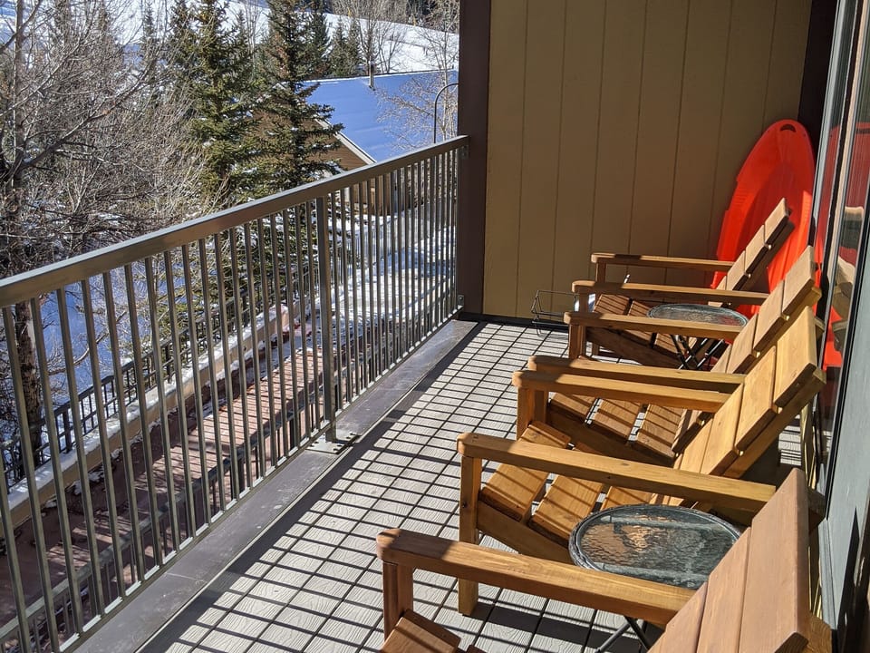 Private balcony